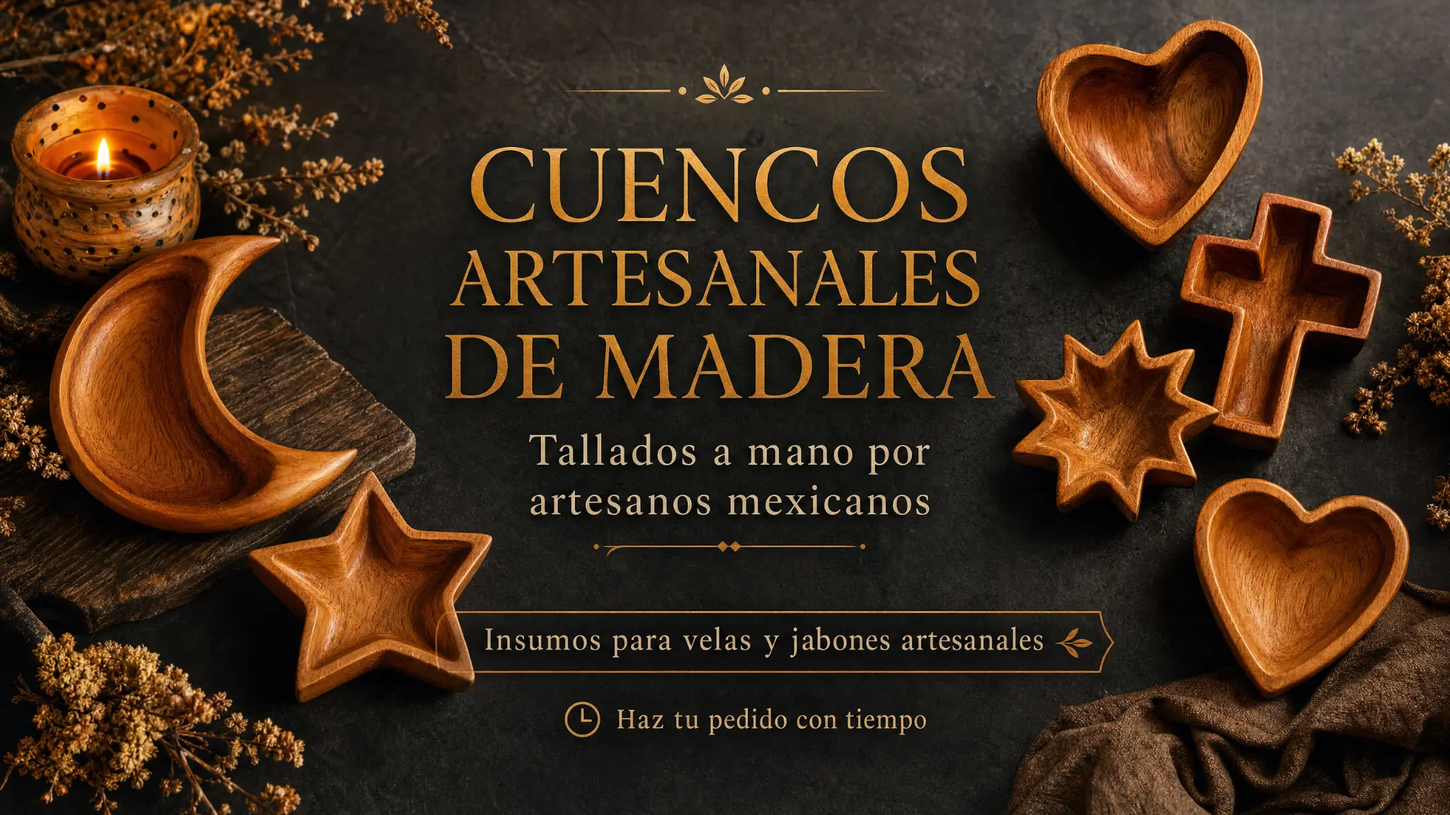 Cuencos Artesanales de Madera
